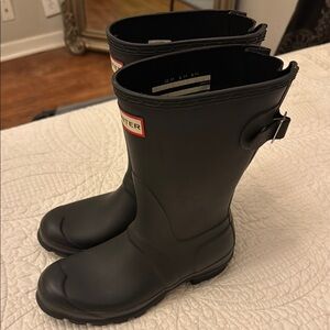 Hunter Charcoal Winter & Rain Boots